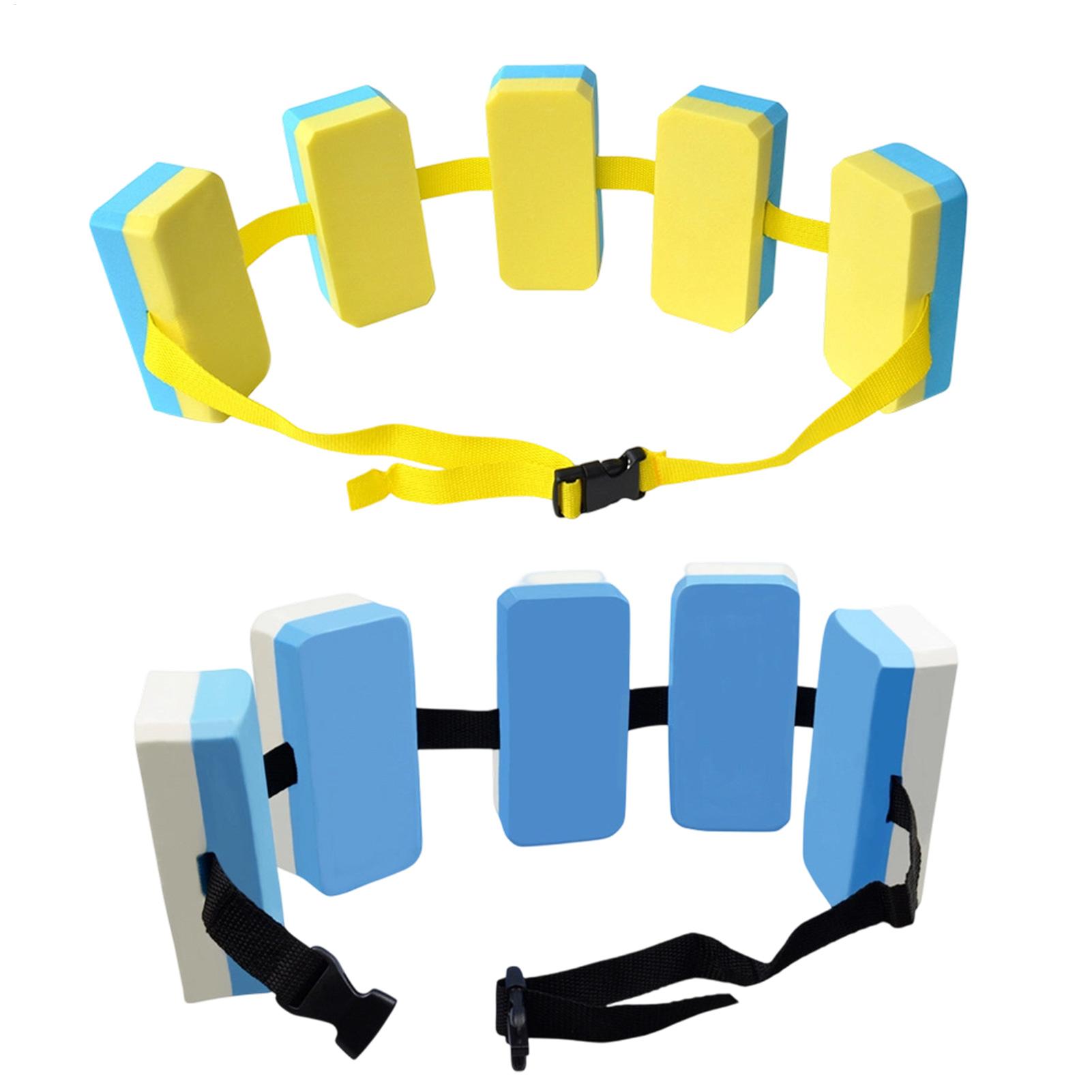 Aquatic Sports - เข็มขัดลอยน้ำสำหรับว่ายน้ำ ปรับระดับได้ อุปกรณ์ช่วยลอยตัวสำหรับเด็กและเยาวชน อุปกรณ์ช่วยฝึกว่ายน้ำเพื่อความปลอดภัยในสระ อุปกรณ์กีฬาทางน้ำกลางแจ้ง