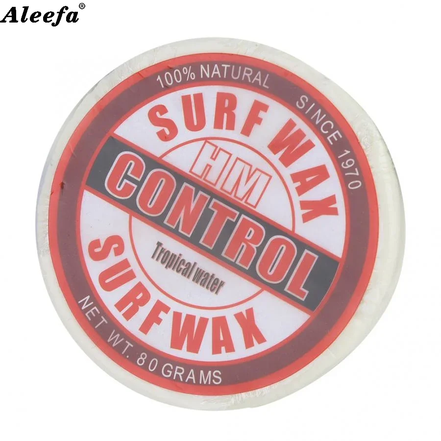 Surfboard Wax Tropical - แว็กซ์สำหรับกระดานโต้คลื่น กันลื่น น้ำหนักเบา 5 ระดับอุณหภูมิน้ำ อุปกรณ์เสริมกีฬาโต้คลื่นคุณภาพสูง