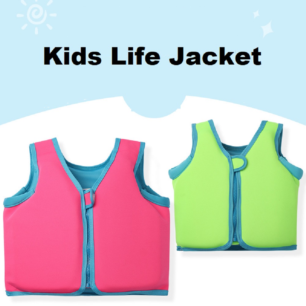 Aquatic Sports - เสื้อกั๊กนีโอพรีนสำหรับเด็กหัดว่ายน้ำชุดเสื้อชูชีพโต้คลื่นล่องแก่งว่ายน้ำแล่นเรือใบ