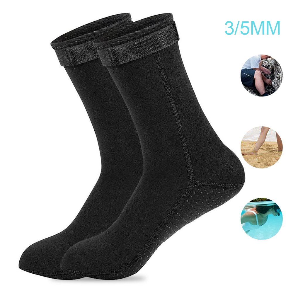 Wetsuit 3Mm Neoprene - 5mm ถุงเท้า Neoprene 3mm ชุดรองเท้าลื่น Surf