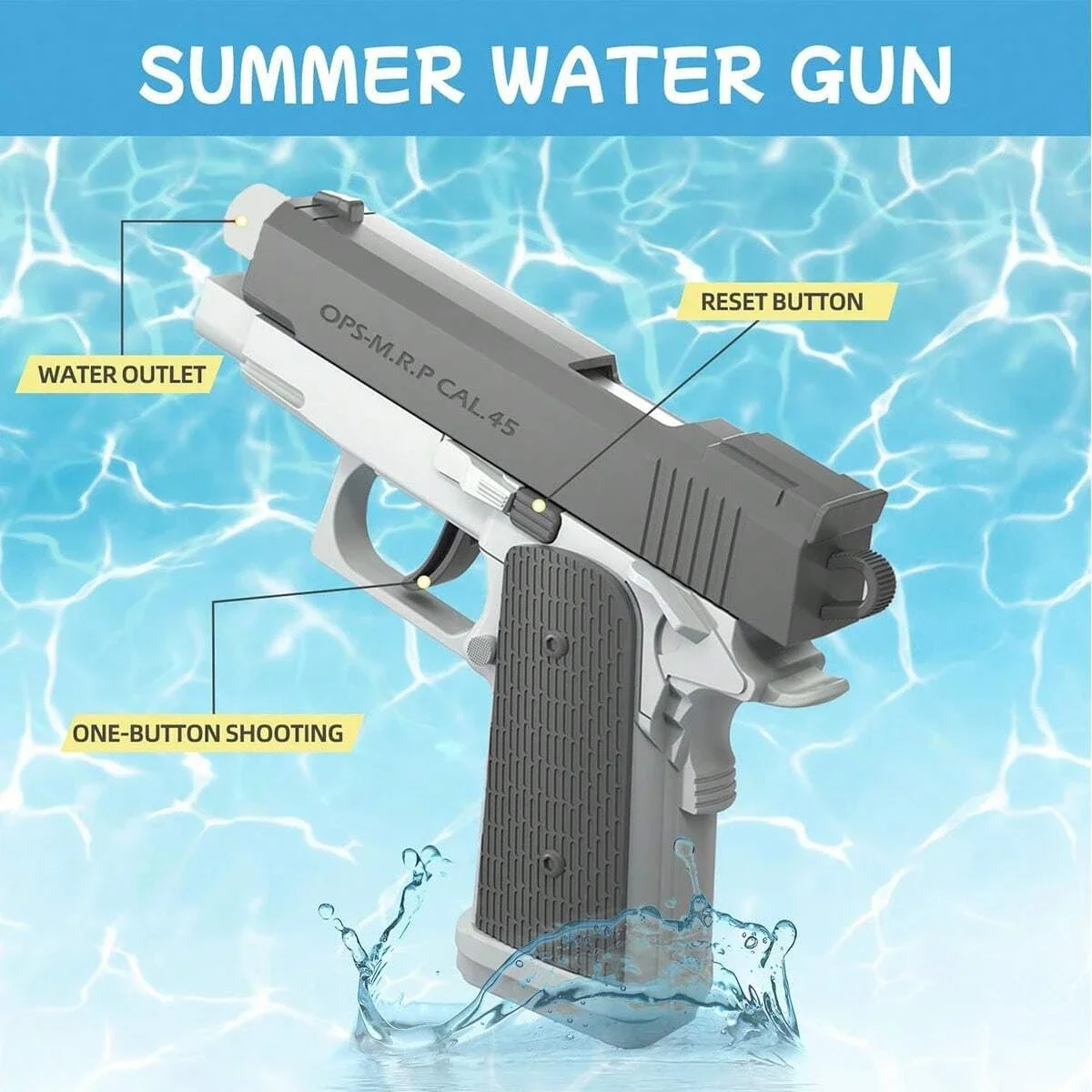 ปืนฉีดน้ำของเล่น ปืนฉีดน้ำแบบพ - Aquatic Sports บทวิจารณ์และราคา