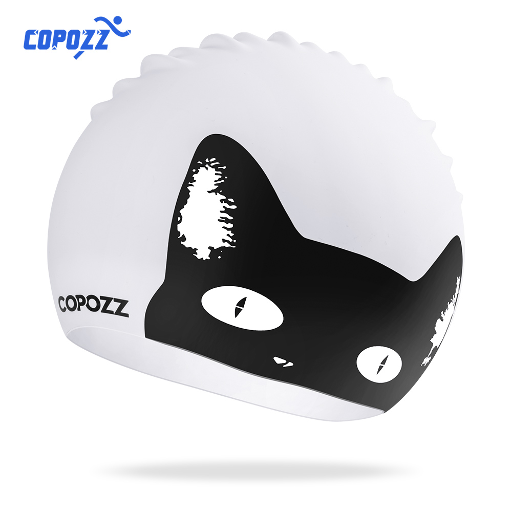 COPOZZ กันน้ําซิลิโคนหมวกว่ายน - Aquatic Sports Hat บทวิจารณ์และราคา