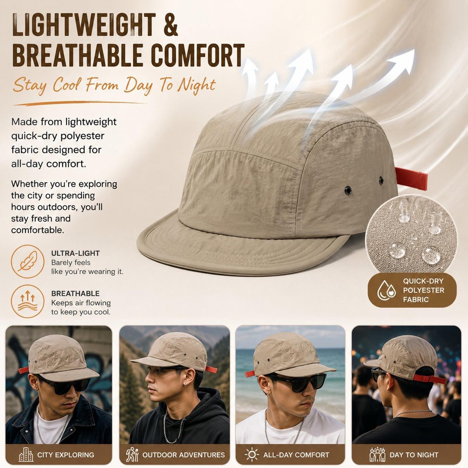1PC หมวกเบสบอลกีฬากลางแจ้งกันน - Aquatic Sports Hat บทวิจารณ์และราคา