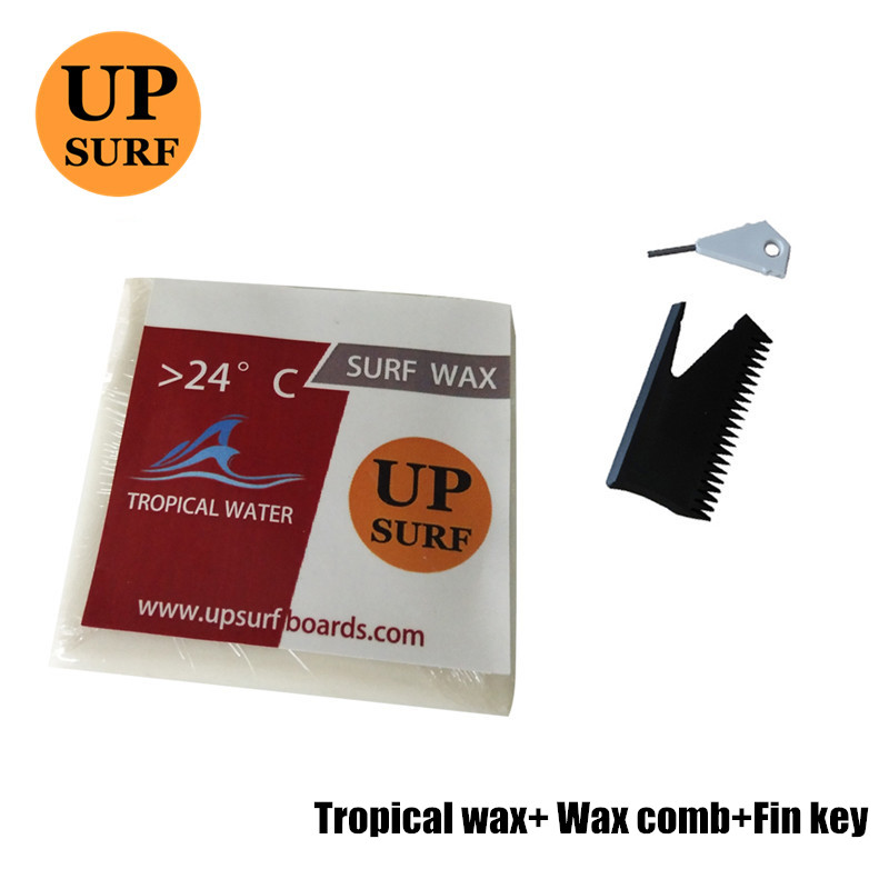แผ่นแว็กซ์สำหรับกระดานโต้คลื่น - Surfboard Wax Tropical บทวิจารณ์และราคา