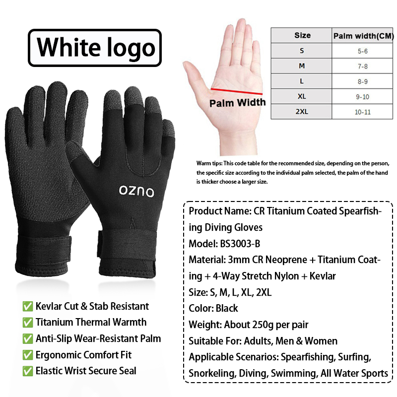ถุงมือดำน้ำเคลือบไทเทเนียม CR  - Wetsuit 3Mm Neoprene บทวิจารณ์และราคา