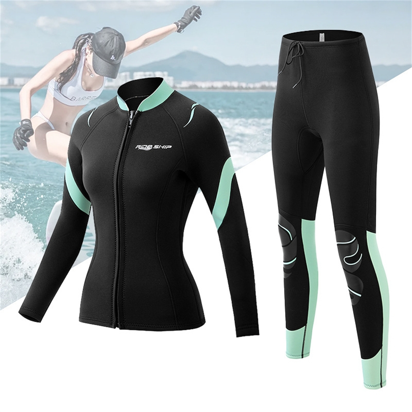 ชุดเว็ทสูทนีโอพรีน 3 มม. สำหรั - Wetsuit 3Mm Neoprene บทวิจารณ์และราคา