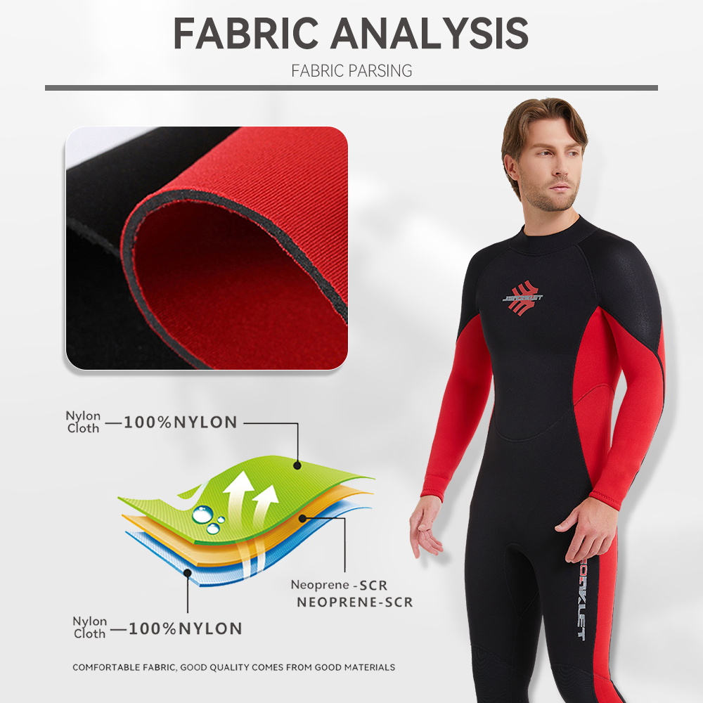 ผู้ชาย 3mm Neoprene ชุดดําน้ํา - Wetsuit 3Mm Neoprene บทวิจารณ์และราคา