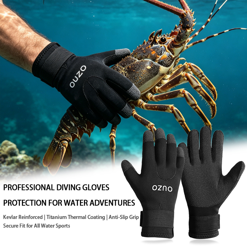 ถุงมือดำน้ำ 3 มม. - เคลือบไทเท - Wetsuit 3Mm Neoprene บทวิจารณ์และราคา
