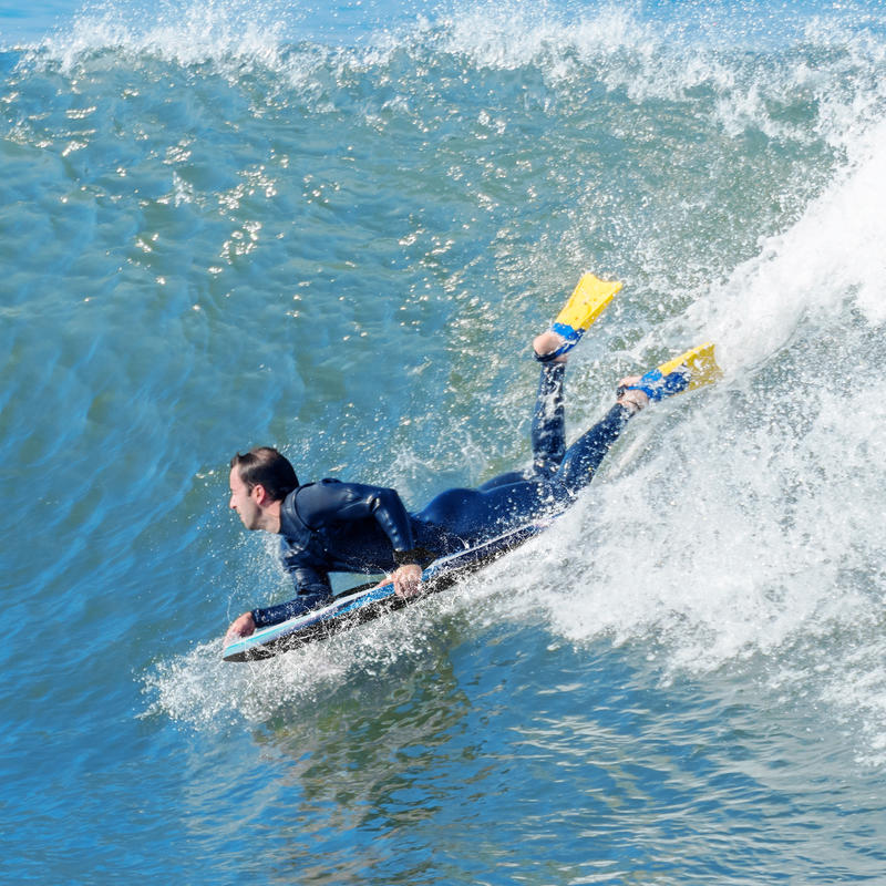 บอร์ดบอดี้บอร์ดน้ำหนักเบาขนาด  - Bodyboard Boogie Board บทวิจารณ์และราคา